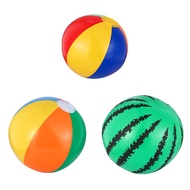 ZHONG หลากสี ลูกบอล สระว่ายน้ำ สำหรับเด็ก เป่าลม ลูกบอลชายหาด ของเล่นฤดูร้อน