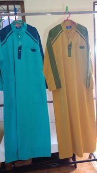 JUBAH LELAKI | AL HERA| SET KOMBO 2 HELAI | BJ004