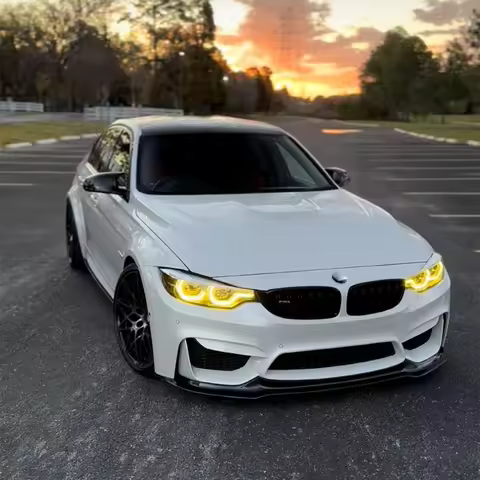 Yellow DRL For 2018 2019 BMW 420i 430i 440i M3 M4 Angel Eyes DRL Adaptive LED Module F80 F82 F83 M3 
