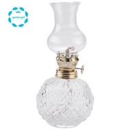 Indoor Oil Lamp,Classic Oil Lamp with Clear Glass Lampshade,Home Church Supplies