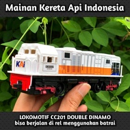 mainan kereta api miniatur cc201 LOKOMOTIF - handamade BIBAM BIBAM