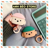 Airpod 2 3 Pro Pro 2 CUTE PUPPY Case, Wireless Headphone Protective Case, Premium Silicone Airpods C