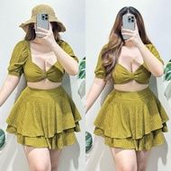 CALESHA | Saica Padded Summer Terno Skirt with Inner Short| PLUS SIZE and FREESIZE| Best Seller Sexy