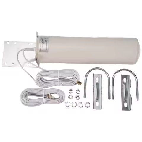 A003 WiFi Antenna 4G LTE Antena SMA 12DBi Omni Antenne Male 5M Dual Cable 2.4GHz for B315 E8372 E337