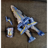 USED BANDAI DX King Excalibur & DX King of Arthur Wonder Ride Book Kamen Rider Saber