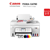 [จำกัด 1 เครื่อง/ออเดอร์] Canon เครื่องพิมพ์ไร้สาย MegaTank รุ่น PIXMA G4780 แบบ All-in-One
