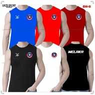 LIKZS X Melaka FC DX2-FBT Sleeveless Jersey by Training Football Futsal Singlet  Quick Dry Outrefit