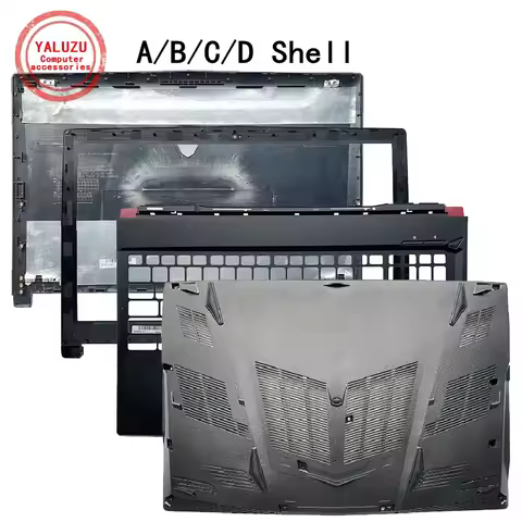 NEW Laptop Shell For MSI GL63 GP63 GE63 LCD Top Case/Bezel Cover/Palmrest Upper Case/Bottom Base Cov