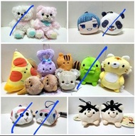 天竺鼠車車 Tamagotchi 大咀 Cocokuma Shiba Dango 柴犬 pizza 松鼠 兔仔 雪糕 熊仔 咒術迴戰 饅頭 公仔 掛飾 吊飾