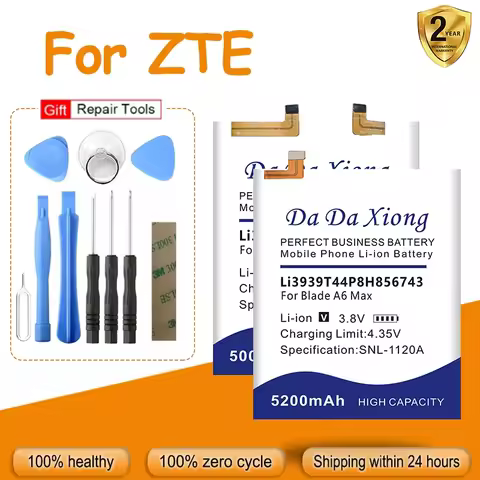 Li3849T44P3H956349 New Battery For ZTE Axon Blade UFi Z N1 V2 M2 A3 A6 Z7 Z18 A30 30 31 C2016 Q505T 