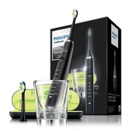 （READY STOCK）Philips Electric Toothbrush Genuine Adult Sonic Vibration Soft Bristle Rechargeable Diamond Couple ToothbrushHX9352