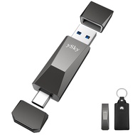 256GB USB 3.2 Solid State Flash Drive 1000MB/s High Speed USB C+ USB 3.2 Gen2 Dual Interfaces Thumb 