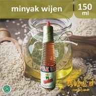 Minyak Wijen Organik Cap Matahari Kemasan 150ml (HALAL) Minyak wijen Murah | Minyak wijen asli | Minyak Wijen untuk masak mie ayam | penyedap rasa