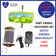 DSG POMA ELECTRONIC BABY CRADLE|buaian elektrik|baby cradle|buaian baby elektrik|mesin buaian elektr