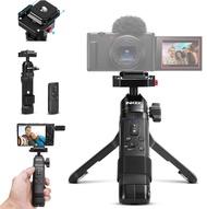 Remote Wireless Camera Shooting Grip and Tripod for Video, Ideal for vlogging Sony A6700, ZV-E10, ZV