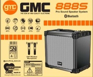 gmc 888s speaker karaoke portable 10in