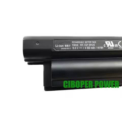 Laptop Battery VGP-BPS26 10.8V 44Wh 4000mAh BPS26 VGP-BPL26 VGP-BPS26A For VAIO SVE14A SVE15 SVE17 V