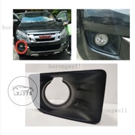 Fog Lamp COVER / FOG LIGHT Cover FOR Isuzu Dmax 2012 2013 2014 (With Hole)
