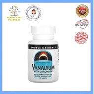 Source Naturals Vanadium with Chromium 90 Tablets