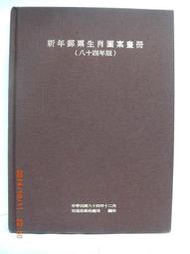 新年郵票生肖圖案畫冊(84年版.精裝本) 交通部郵政總局編印 郵局 新年郵票生肖圖案畫冊(八十四年版) 郵票 集郵--A4