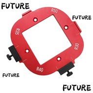 HL-FUTU Router Template, 4 in 1 Accurate Measure Corner Radius Template, Improve Efficiency  Scale P