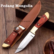 RAMO Pisau Mongolia Mongolian Japanese Super Knife Pisau Super Tajam Jepang Tidak ada karat