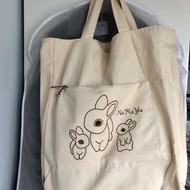 NaRaYa曼谷包👜帆布玉兔環保購物袋