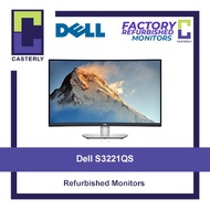 [Refurbished] Dell 32-inch Curved 4K UHD Monitor S3221QS