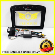 PEUGEOT 308/408 (2007-2015) UV BLACK 9 INCH ANDROID CASING (FREE CANBUS+CABLE+6PCS SCREWS) 308 408