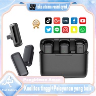 CYMK J13 Wireless Microphone Lavalier Dual Wireless Mic Bluetooth Portable Mic Clip On Wireless Micr
