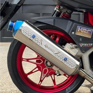 Pavta Racing Standard Exhaust Type SUPERNOVA ZEUS inlet 28mm Elbow 26mm to 28mm Outlet 45mm