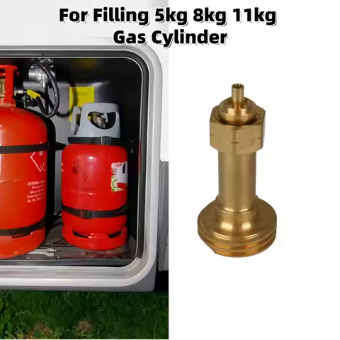 RV Acme Lpg Tank Adapter Beach Barbecue Lpg Autogas Gpl Gas Cylinders Accessories For Filling 5kg 8k