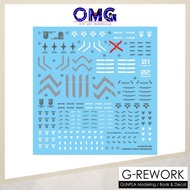 G-Rework HG Beguir Beu Gundam Water Decal CD-H-WM02 G Rework Water Decal Beguir-Beu Gundam Witch fro
