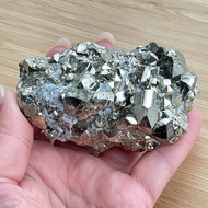 [ ร้าน กฎแรงดึงดูด ATTRACTION SHOP ] 1set Natural Healing Pyrite Crystal StoneClusters Irregular Roc