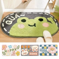 Cartoon Pattern Floor Mat Super Absorbent Mats Simple Non-slip Kitchen Mats Bathroom Supplies