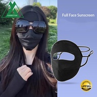 FORBETTER Ice Silk Mask, Solid Color Face Mask Face Cover, Breathable Face Scarves Summer UV Protection Face Gini Mask Golf