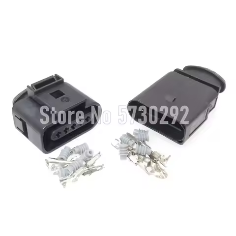 5P 1.5mm Automotive Flowmeter Wiring Harness Waterproof Connector For VW Audi 1-969920-1 6N0973805 1