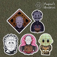 ʕ •ᴥ•ʔ ✿ พร้อมส่ง : เข็มกลัดเซ็ทตัวละครจากภาพยนตร์ Hallraiser | Character From Movie Hellraiser Enamel Brooch Pin Set.