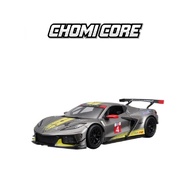 ✨1:24 Scale Chevrolet Corvette C8.R BBURAGO Vehicle Models Miniature Diecast Cars Toy
