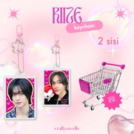 RIIZE 2-SIDED ID PHOTO HOLDER KEYRINGKeychain