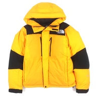 狀況極佳的 THE NORTH FACE Baltro Light Jacket ND91950，GORE-TEX，刺繡logo，帶帽，雙拉鍊羽絨服，黃黑相間，XL碼，正品，男款。