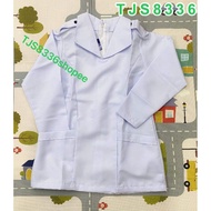 dexwin brand baju uniform senjon putih ST-JOHN,XS/2XL,SJG-02