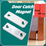 door catch magnet Wardrobe Cabinet Stainless Steel Super Strong Magnet Hidden Closer Catch Latch  Kabinet Almari 门磁铁