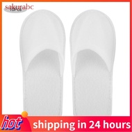 Sakurabc 10 Pairs High Quality Disposable Slippers Travel Hotel Slipper SPA Guest