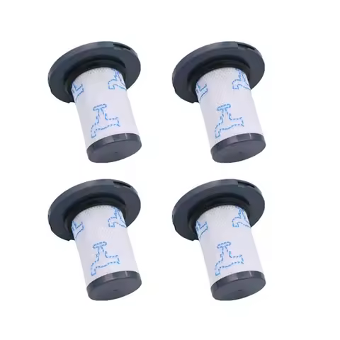 FNJK-4Pcs Washable Filter for Rowenta ZR009007 Tefal X-Force Flex 14.60 11.6 Rod Vacuum Cleaners Par