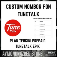 SIMKAD TUNETALK TUNE TALK CUSTOM NOMBOR FON CANTIK TUNETALK TELEFON VIP PREMIUM COVERAGE CELCOM