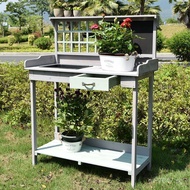 Corrosion-Resistant Outdoor Balcony Garden Operation Table Cabinet Villa Rainproof Courtyard Flower 