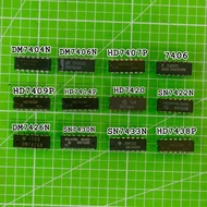 DM7404N DM7406N HD7407P 7406 HD7409P HD7414P HD7420 SN7422N DM7426N SN7430N SN7433N HD7438P IC