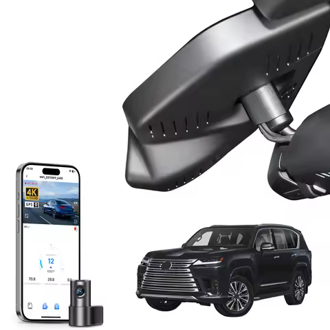 Mangoal Dash Cam 4K For Lexus LX600 & LX 700h Dash Car Camera 2025 2026 Integrated OEM Look WiFi & A