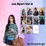 SET of 10 LEE HYERI Corner Cards | Photocard "Deok Sun" Reply 1988 & Everyday Moments Glossy Laminat